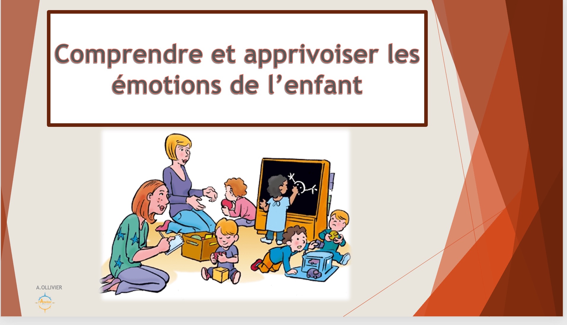 Comprendre et apprivoiser les émotions des enfants